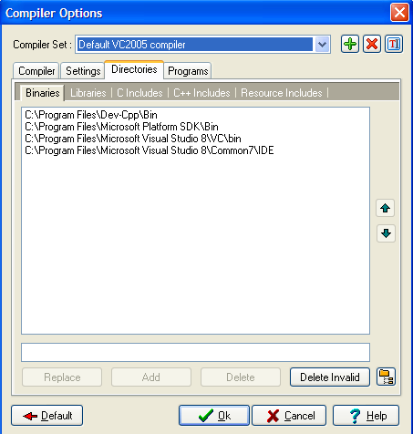 wxDev Visual Studio Compiler02