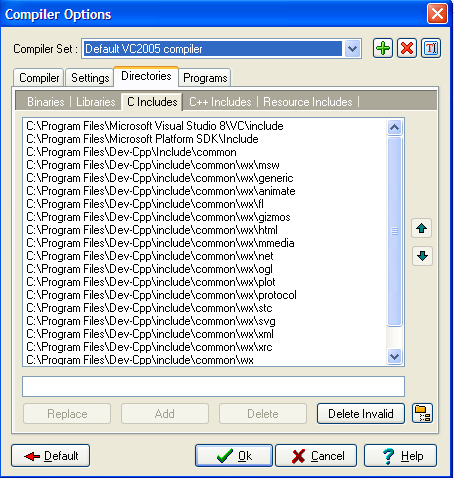 wxDev Visual Studio Compiler04