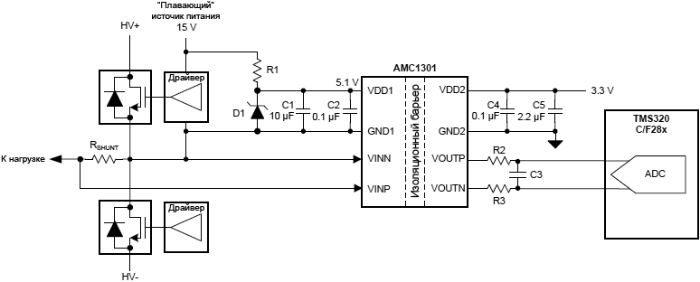 AMC1301 for Current Sensing fig49