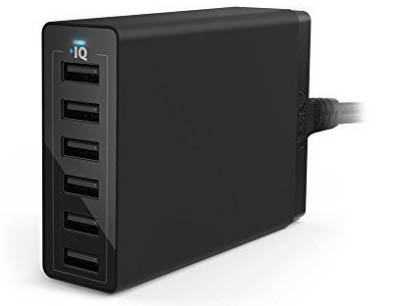 Anker 60W 12A 6 Port USB Charger