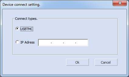 EasyWave Device connect setting