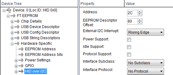 FT Prog FT260 Hardware Specific fig26