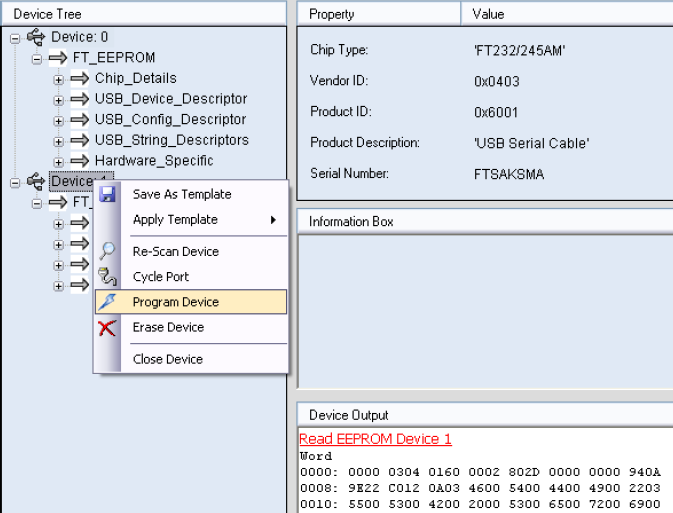 FT Prog Program Device fig40