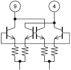 LA1823 pins AM MIX output