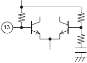 LA1823 pins FM DET