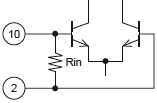 LA1823 pins FM IF input