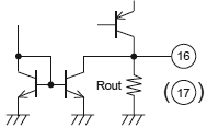 LA1823 pins LR output