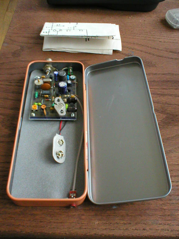 Самодельный телеграфный (CW) трансивер QRP homemade CW Transceiver