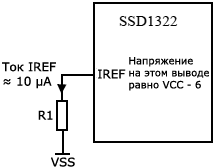 SSD1322 IREF Current Setting by Resistor fig8 8