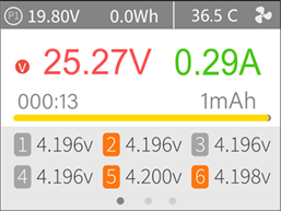 ToolkitRC M7 Main screen Charge Dischargel fig20