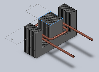 calc transformer cut area