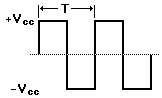 comparator square generator waveform