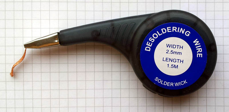desoldering wire 2 5mm