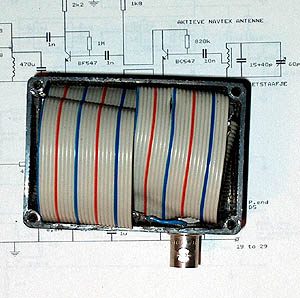 ferite rod flat cable screen closed