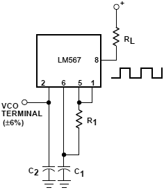 LM567 Precision Oscillator Drive 100mA Loads fig21