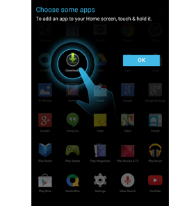 Android-help cling