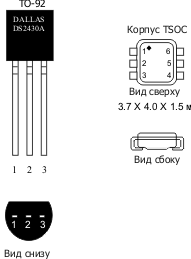 DS2430A-packages