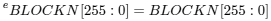 eFuse encoding scheme None