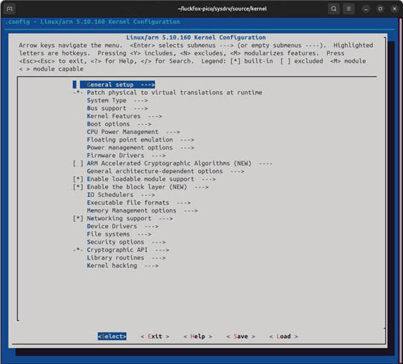 menuconfig Kernel fig01