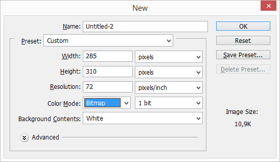 Photoshop make picture Monochrome