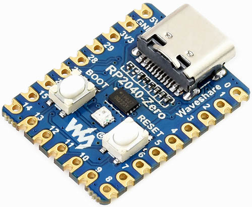 RP2040 Zero common view