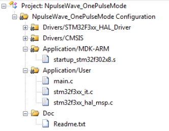AN4776 project organization fig21