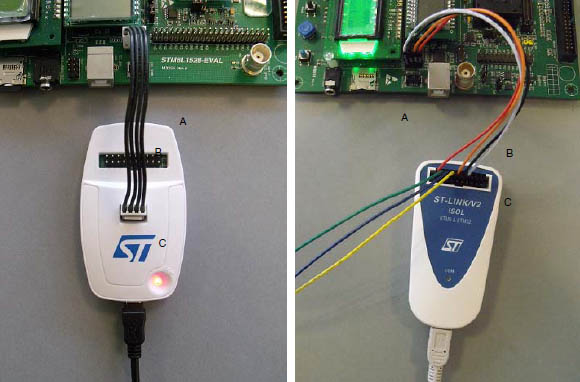 ST LINK low cost connection fig07
