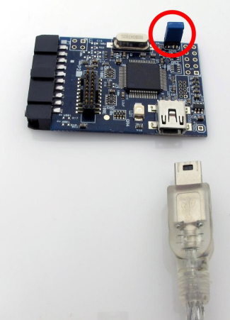 iTAG ZERO upload firmware step01