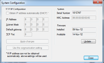 iTAG ZERO upload firmware step11b