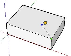 Sketch Up Tape Measure create guidepoint